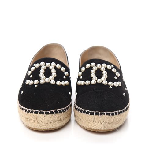 espadrilles chanel perle|espadrilles Chanel shop.